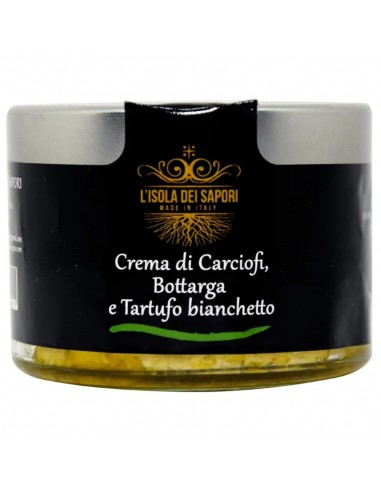 Crema di Carciofi, Bottarga e Tartufo 100g L'Isola dei Sapori