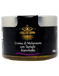 Crema di Melanzane con Tartufo Bianchetto 100g L'Isola dei Sapori