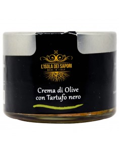 Crema di Olive con Tartufo Nero Estivo 100g L'Isola dei Sapori