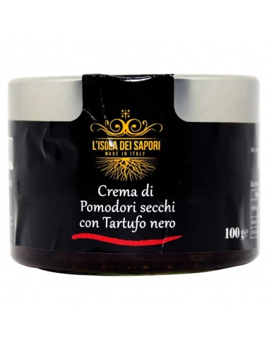 Crema di Pomodori Secchi con Tartufo Nero Estivo 100g L'Isola dei Sapori