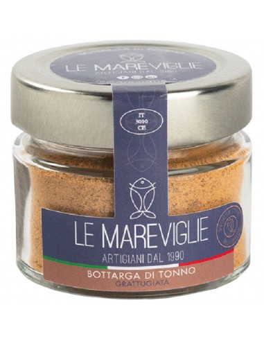 Bottarga di Tonno Macinata Vasetto 70g Le Mareviglie