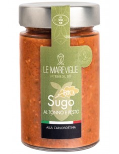 Sugo Pronto Bio Tonno e Pesto 200g Le Mareviglie