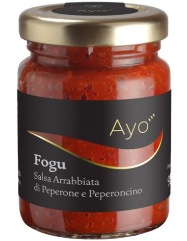 Fogu - Salsa Arrabbiata di Peperone e Peperoncino 95G Ayo