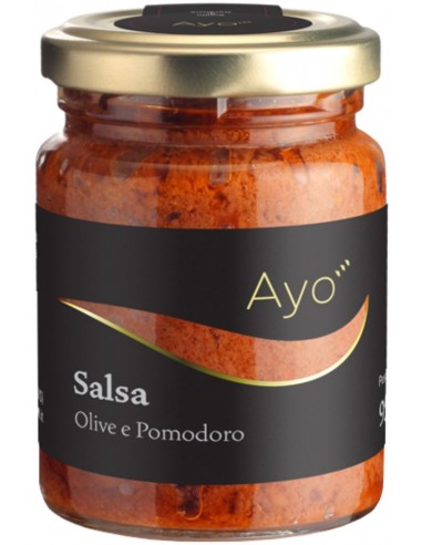 Salsa di Olive e Pomodoro 95g Ayo