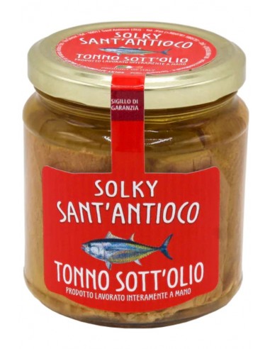 Tonno Sott'Olio d'Oliva di Sant'Antioco 300g Solky