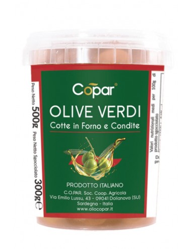 Olive al Forno Condite Secchiello 300g Copar