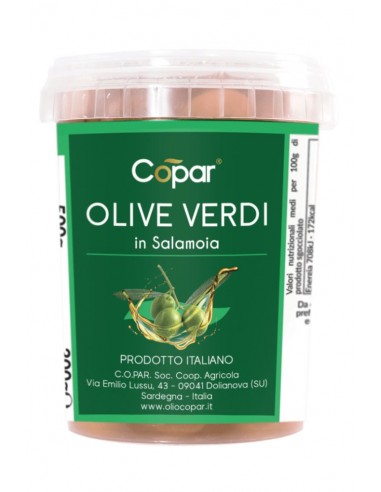 Olive in Salamoia Secchiello 300g Copar