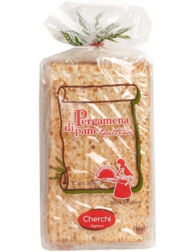 Pergamena di Pane Guttiau Vaschetta 250g Cherchi