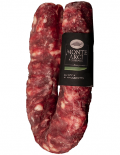 Salsiccia al Finocchietto Stagionata S.V. 400g ca Monte Arci