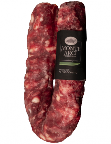 Salsiccia al Finocchietto Stagionata S.V. 400g ca Monte Arci