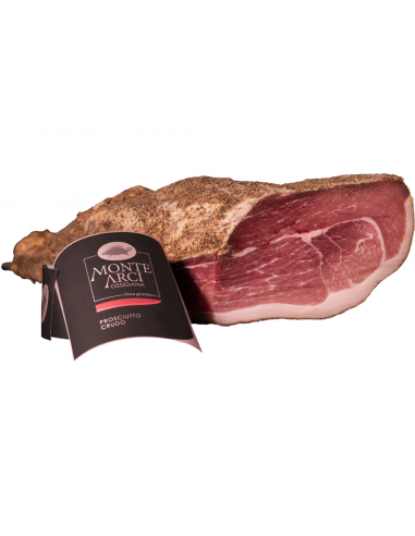 Prosciutto Crudo Sgambato Pepato S.V. 7Kg ca Monte Arci